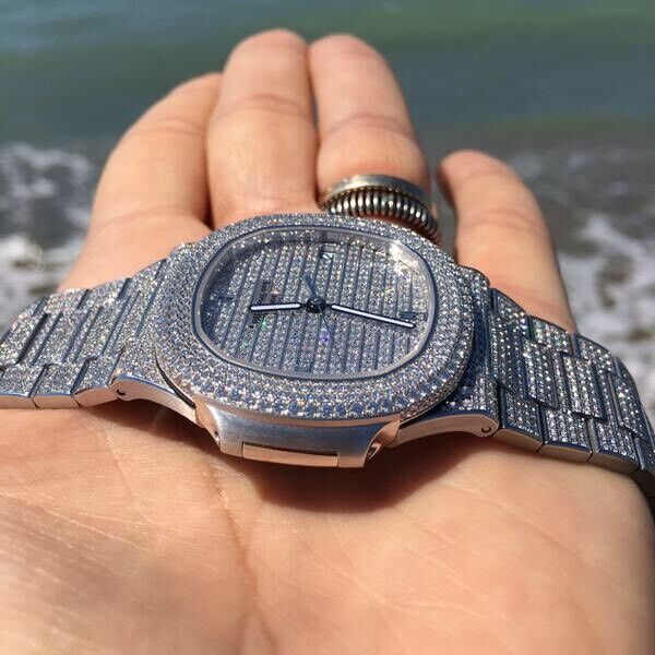 Patek Philippe Nautilus Iced Out Diamond | in Islington, London | Gumtree