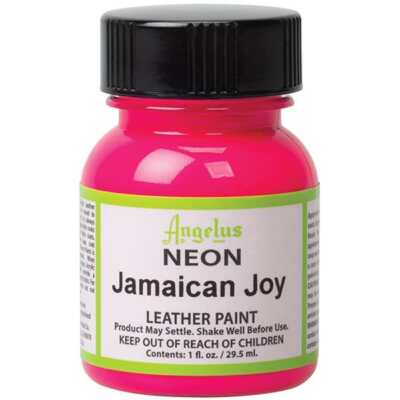 Angelus Neon Acrylic Leather Paint |select a color | 1 fl.oz 