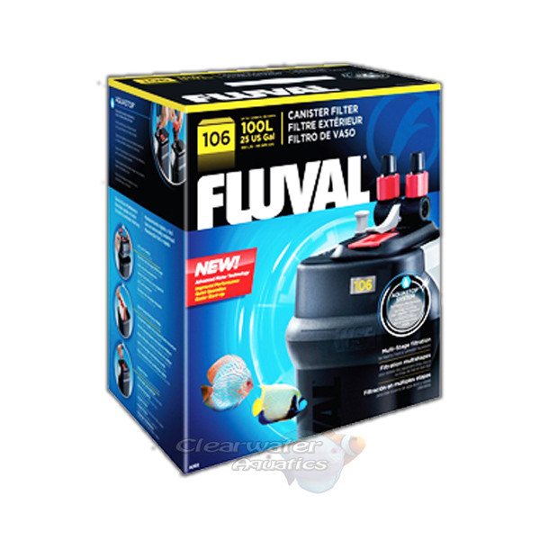 FLUVAL 106 206 306 406 FX6 FX4 EXTERNAL POWER WATER FILTER INC. MEDIA