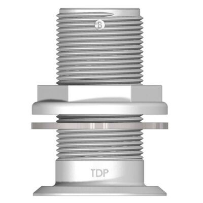 TruDesign Skin Fitting 1-1/4 inch BSP Recess White