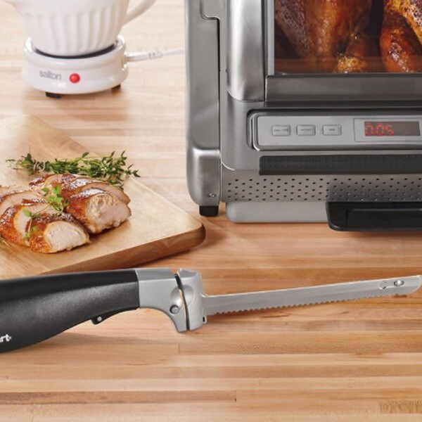 Cuisinart Electric Knife One Touch Control Stainless Steel Blade Storage Stand