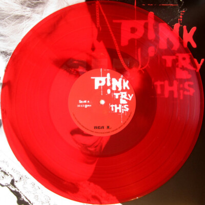 Pink - Try This 2 x LP Limited RED COLORED Vinyl Album SEALED NEW Record - P!nk