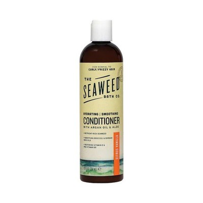The Seaweed Bath Co. Аргановый кондиционер - разглаживающий крем с цитрусово-ванильным ароматом, 12 унций