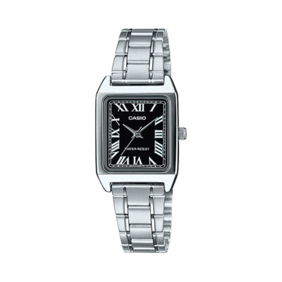 CASIO LTP-V007D-1B Stainless Steel Quartz 100M WR Woman Metal Wrist Watch