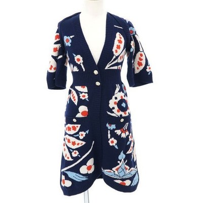 Chanel Cardigan P50825 Blue 34