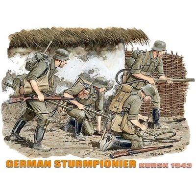 Dragon 6174 German Sturmpionier Kursk 1943 1/35 scale plastic model kit