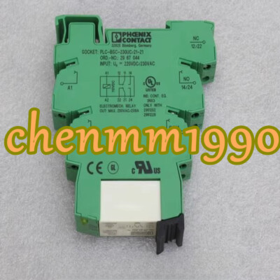 1PC NEW PHCENIX CONTACT relay PLC-RSC-230UC/21-21 2967099 #YY