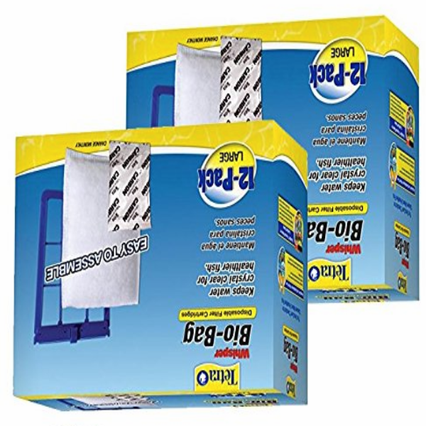 Internal Whisper Bio Bag Filters Cartridges Large Assembled Aquarium Fish Tanks
