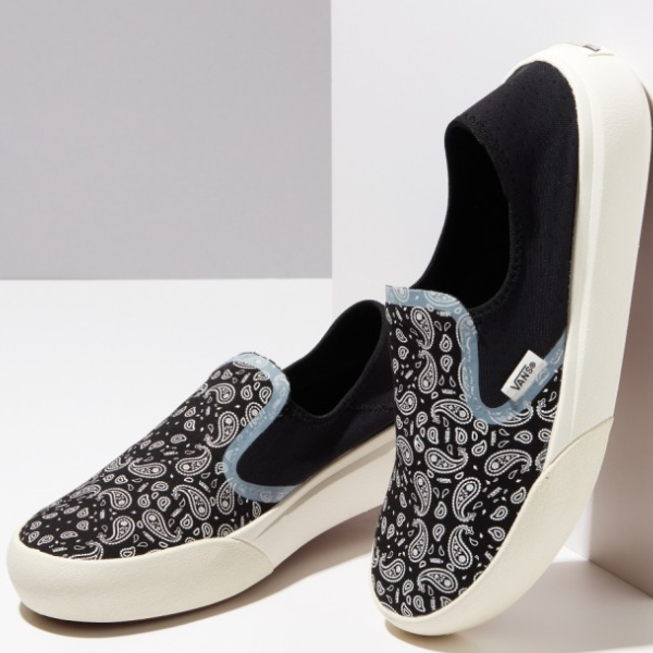

Черные кроссовки Vans ComfyCush One Bandana Shoes - VN0A45J51KP, Черный, VANS ComfyCush
