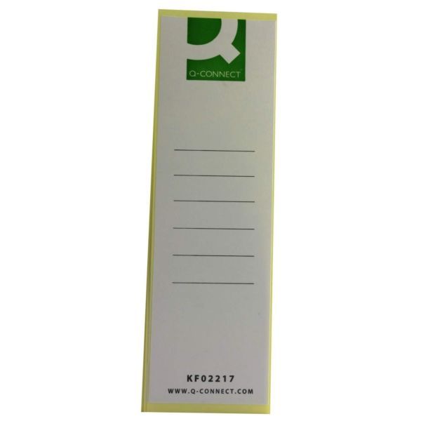 DIN A4 breite/lange Ordnerrücken-Etiketten