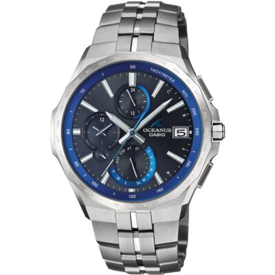 Pre-owned Casio International Warranty Ocw-s5000-1ajf Oceanus Men's Watch