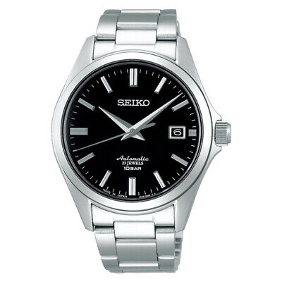 Pre-owned Seiko Szsb012 Black Automatic Mechanical Classic Line Men's Watch In Box