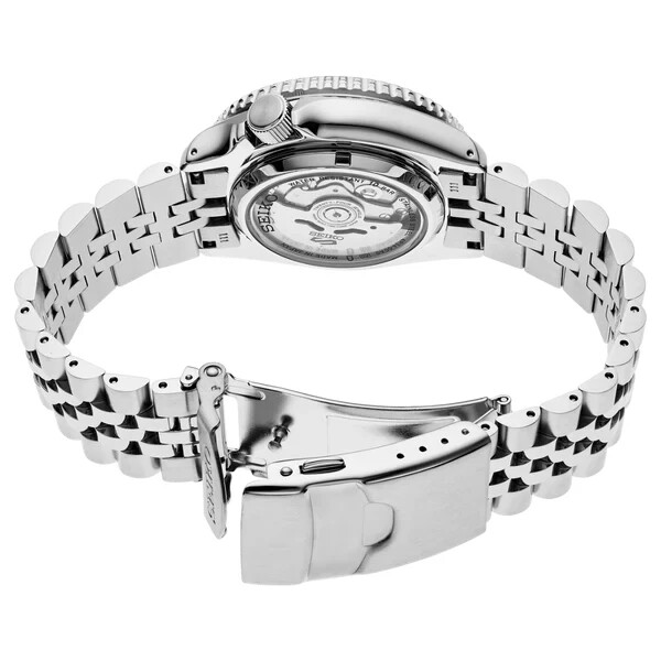 Pre-owned Seiko 5 Sports Gmt Automatic Watch Ssk033k1