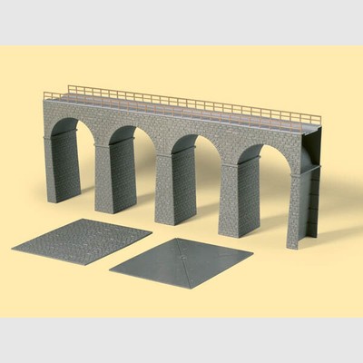 Ponte ferroviario ad arcate Art. Auhagen 11344