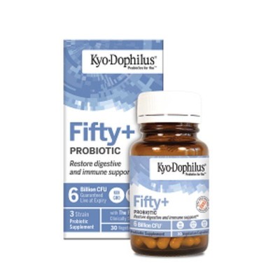 Kyolic Kyo-Dophilus Fifty + пробиотик 30 капсул