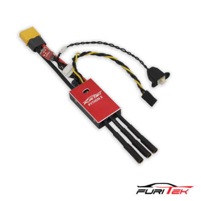 FURITEK PYTHON X 80A/120A BRUSHED/BRUSHLESS ESC FOR 1/10 RC CRAWLERS WITH BLUETO
