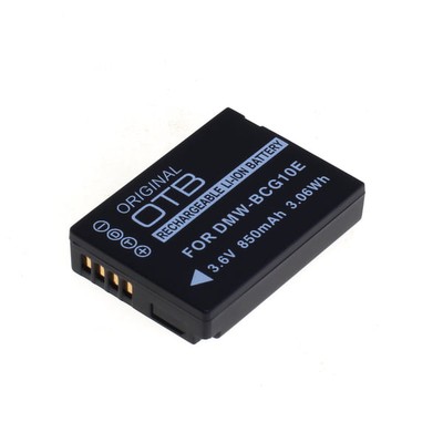Akku für DMW-BCG10E - Panasonic Lumix DMC-TZ22 850mAh Kamera Ersatz Batterie