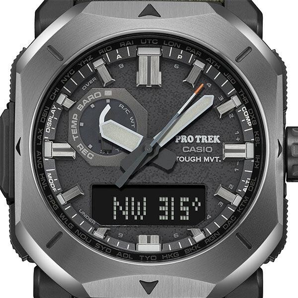 Pre-owned Casio Pro Trek Prw-6900yb-3jf Climber Line Radio Solar Men's Watch From Japan