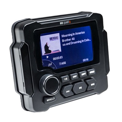 MB Quart GMR-LED 160 Watt Powered OFF-ROAD & Marine Multimedia Source Unit