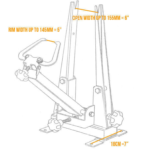 BIKEHAND Bike Wheel Professional Truing Stand Bicycle Wheel Maintenance