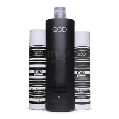 QOD MAX PRIME Brazilian Keratin Straightening -Treatment 3erKit Formaldehydfrei