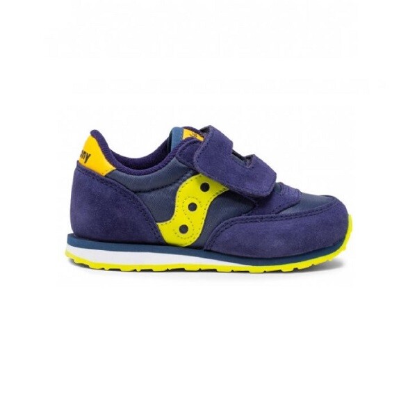 Детская обувь Saucony Baby Jazz Hl Navy Blue Yellow New Collection SL264801