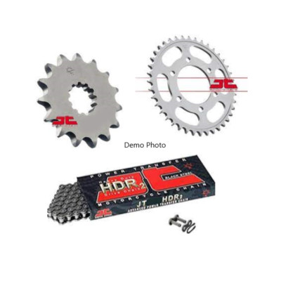 Fits HONDA CB125 R 2018 -2020 JT HEAVY DUTY CHAIN AND FRONT / REAR SPROCKET SET