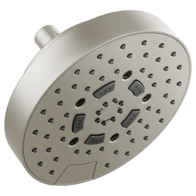 7'' Round MultiFunction Shower Head BRIZO  87492-NIK-2.5 H2O kinetic  2.5GPM