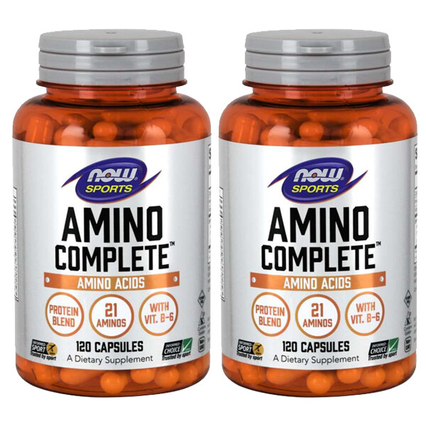 Now Foods Amino Complete 2X120 L-триптофан/L-аргинин/L-орнитин/L-глутамин