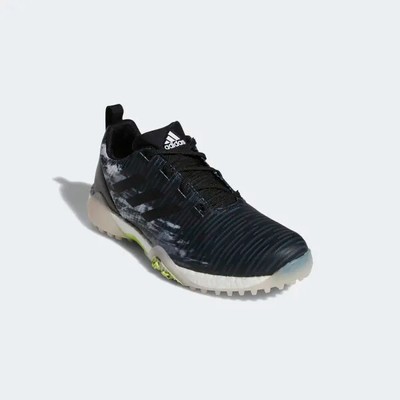 NEW Mens Adidas CODECHAOS Golf Shoes Core Black / Pulse Lime - Pick Size!