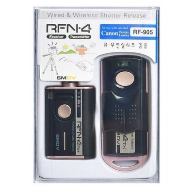 SMDV Wireless Shutter Release Remote [RFN4 RF-905] f/ DSLR SLR Body Camera