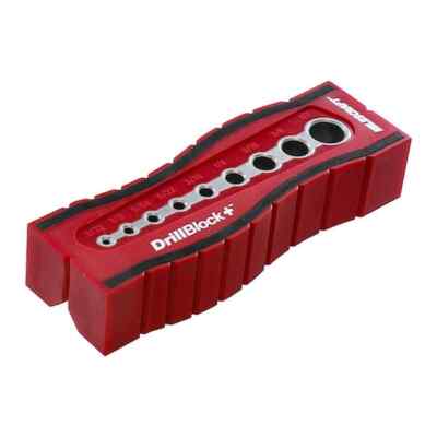 Drill Guide Block Plus With 9 Bushing Sizes Easy To Cut On Flat Edge Or Round