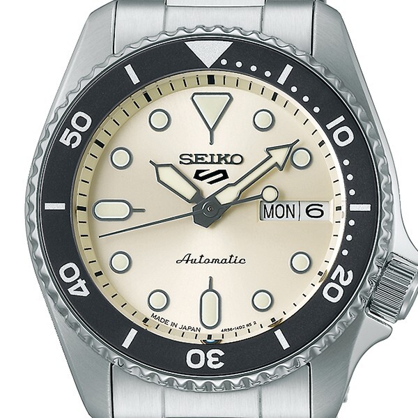SEIKO SEIKO 5 SPORTS SKX SPORTS 38MM SBSA227 MEN'S WATCH MECHANICAL OFF WHITE 2023