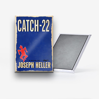 Joseph Heller Catch 22 Book Cover Refrigerator Magnet 2x3 