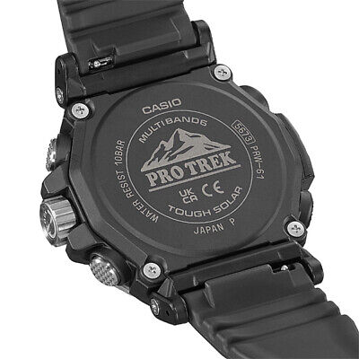 Pre-owned Casio International Warranty Prw-61-1ajf Protrek Climber Line Men's Watch