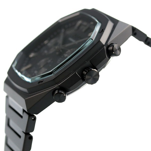 Pre-owned Seiko Wired Reflection Agat447 Stainless Steel Men's Black Watch In Box