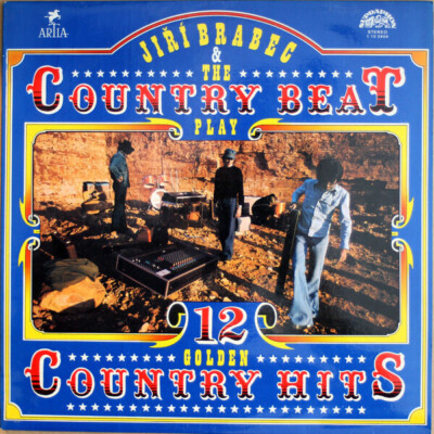 LP Country Beat Jiřího Brabce 12 Golden Country Hits NEAR