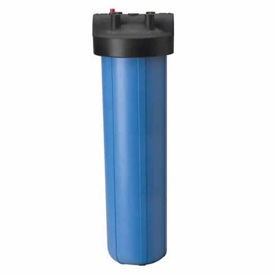 Big Blue Whole House 20'' Water Filter Housing 1'' FPT and Pressure Release Button