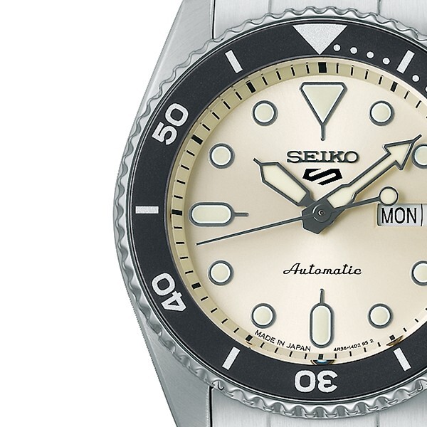 SEIKO SEIKO 5 SPORTS SKX SPORTS 38MM SBSA227 MEN'S WATCH MECHANICAL OFF WHITE 2023