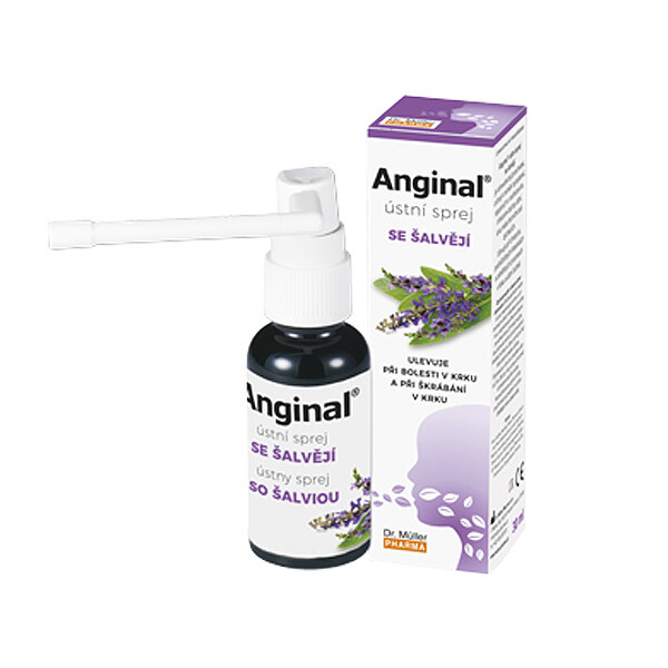 Dr. Muller Angina Halsspray Mit Salbei Salvia Officinalis-Extrakt, 30 Ml