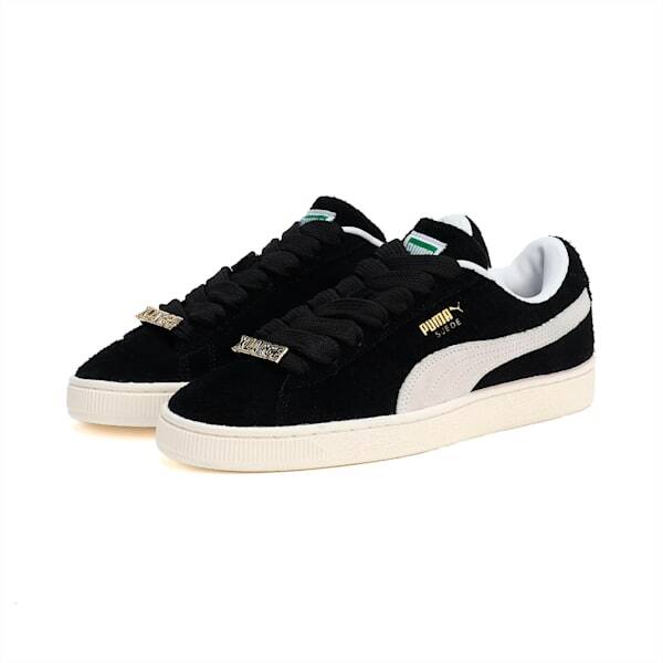 Puma x XLARGE Suede Fat Lace Black White-Warm White 396809