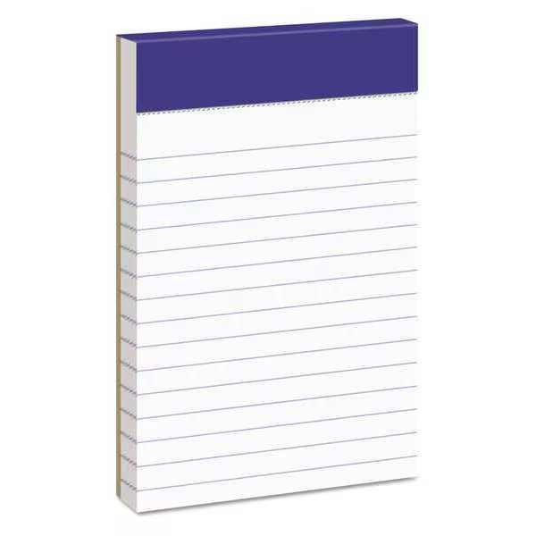 24 mini Writing memo note Pads Ampad tops Evidence 3x5 Narrow ruled Perforated
