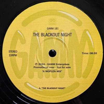 Moplen - The Blackout Night, 12'', (Vinyl)