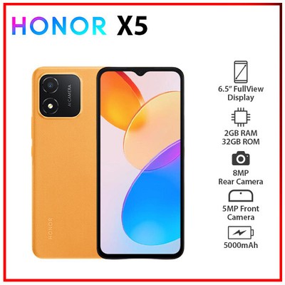 (New&Unlocked) HONOR X5 ORANGE 2GB+32GB Dual SIM Octa Core Android Cell Phone