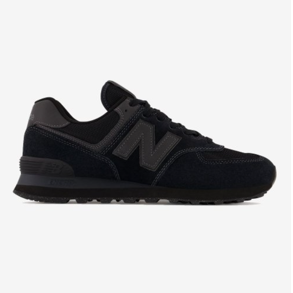 

Кроссовки New Balance ML574EVE Triple Black Expeditship, Черный, New Balance 574