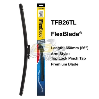 TRIDON WIPER FLEXBLADE PASSENGER FOR Mercedes Viano 01050111  26inch