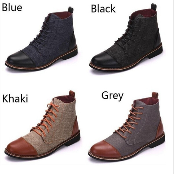 Herrenstiefel Herren Stiefel Ankle Boots Mit Schnursenkel Business Anzug Schuhe Gentleman Stil Kleidung Accessoires Iletim Istanbul Edu Tr