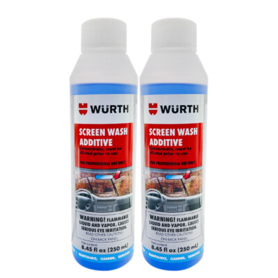 Wurth Screen Wash Additive 8.45 fl oz 0892332836 Windshield Washer Additive