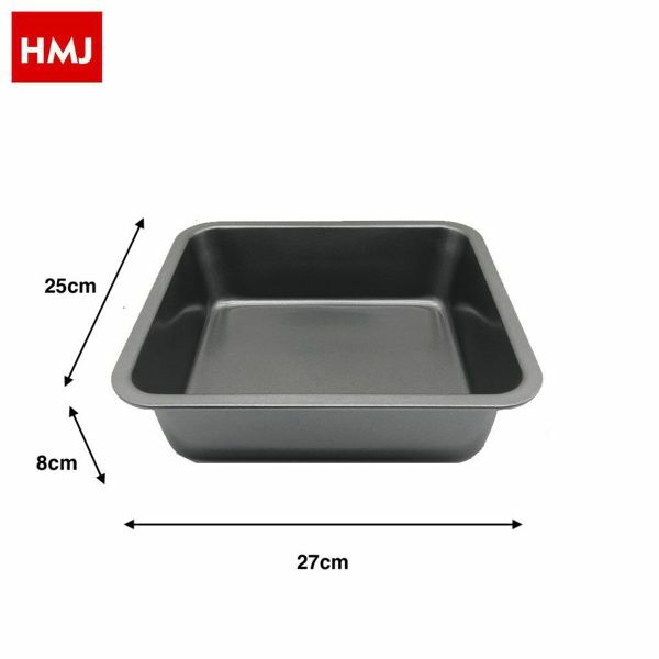 Stampo Teglia Tortiera Per Dolce Torta Antiaderente Rettangolare 19881 hmj