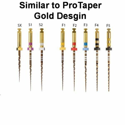 SS White ExactTaper / Exact taper files (Pack of 6)